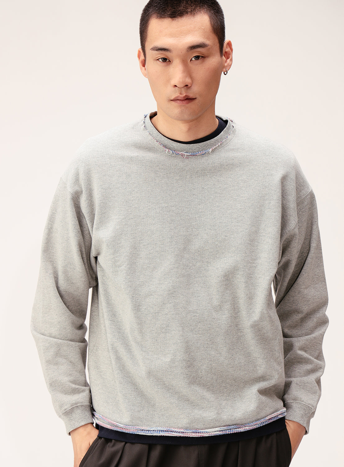 Kasuri-DyedCut-OffCrewNeck_Sweatshirt_beams